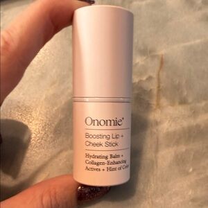 Onomie Boosting Lip + Cheek Stick - Soft Pink. Caria Pink Nude
